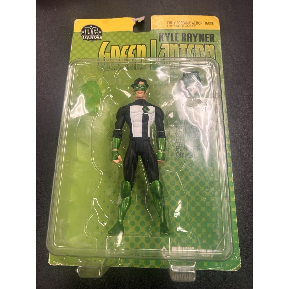 DC Direct Green Lantern KYLE RAYNER Action Figure w/ Power Battery & Ring